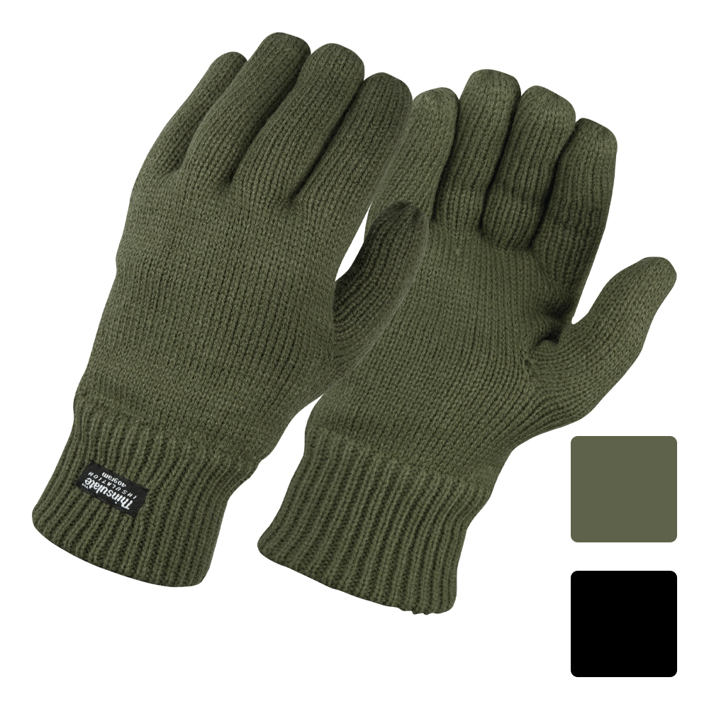 Handschuhe Acryl mit Thinsulate Thermofutter -2 Fa